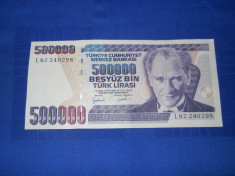 500.000 lire turcesti anul 1970 foto