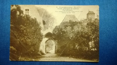 Vedere Champtoceaux Entree Principale du Chateau foto
