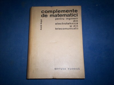 COMPLEMENTE DE MATEMATICI .... foto