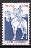 FRANTA 1980, Garda republicana, serie neuzata, MNH