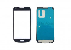 Geam sticla + Adeziv dubluadeziv banda lipici geam touchscreen geam fata sticla digitizer touch screen Samsung I9190 I9195 Galaxy S 4 mini S4 S IV SIV foto