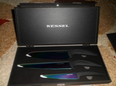 Set 3 cutite titanium Kessel foto