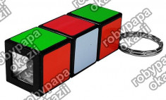 Lanterna, Rubik breloc, cu 1 LED 09208 foto