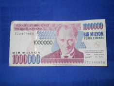 1.000.000 lire turcesti anul 1970 foto