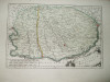 Harta Veche Valahia F.J.J. von Reilly 1789 - Viena, Editie Originala, Colectie