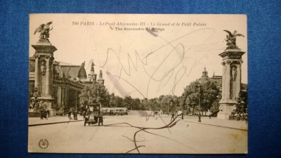 Vedere Paris Le Pont Alexandre III - Le Grande et le Petit Palais foto