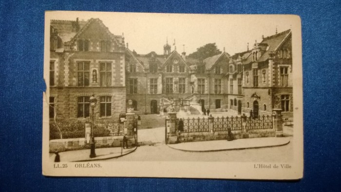 Vedere Orleans L&#039;Hotel de Ville, necirculata