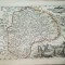 Harta color Transilvania Transylvania Johan Andreas Pfeffel Augsburg 1730 033