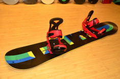 Burton Hero 158 2012 + Burton Custom EST Red/Turquoise/White foto