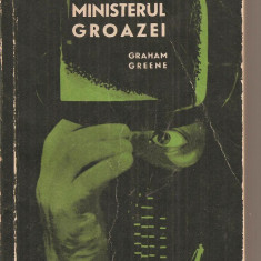 (C4487) MINISTERUL GROAZEI DE GRAHAM GREENE, ELU, 1965, TRADUCERE DE PETRE SOLOMON, DIVERTISMENT