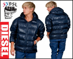 Geaca Diesel 55DSL Javanelli Navy originala 100% import USA foto