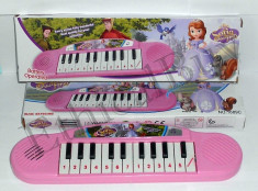 Mini orga Sofia the First, wonderful musical, music keyboard Sofia the First, cadouri pentru fetite! foto