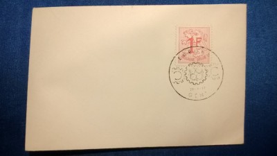 Timbru Belgia si stampila speciala EUROPA 29-4-&amp;#039;67 foto
