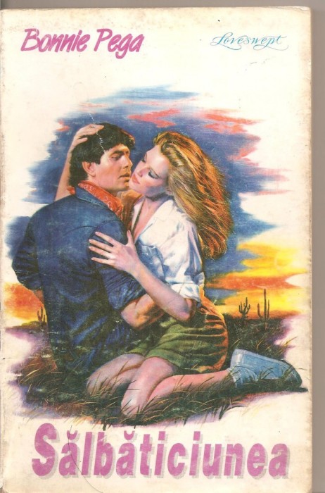 (C4472) SALBATICIUNEA DE BONNIE PEGA, EDITURA MIRON, BUCURESTI 1994, TRADUCERE DE ADRIANA CIORBARU