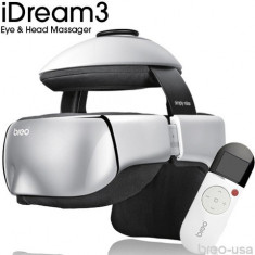 Aparat / casca de masaj Breo iDream3 Eye Head Massager - ca nou - ofer PROBA !!! foto