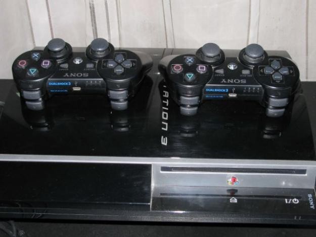 Consola Sony PlayStation 3 (PS3), Model CECHL04, 80GB + 2 Jocuri