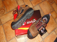 SIXTON PANTOFI DAMA PROTECTIE BROWN LAND S3 foto