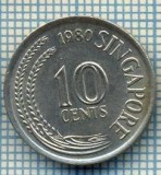 4970 MONEDA - SINGAPORE - 10 CENTS - ANUL 1980 -starea care se vede