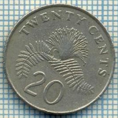 4982 MONEDA - SINGAPORE - 20 CENTS - ANUL 1985 -starea care se vede