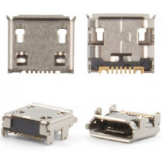 Conector alimentare si date / mufa incarcare microUSB Samsung Ch@t 350, Chat C3500, E2222, E2530, E2652 Champ Duos Originala Original Noua Nou foto