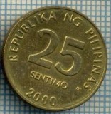 4914 MONEDA - PHILIPPINES - 25 SENTIMOS - ANUL 2000 -starea care se vede