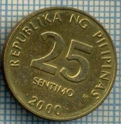 4914 MONEDA - PHILIPPINES - 25 SENTIMOS - ANUL 2000 -starea care se vede