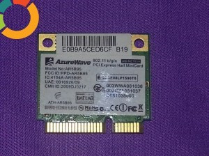 placa retea wireless laptop Azurewave 802.11 b/g/n - ASUS K53S K53 K53E K53T K53U K53SV K53SJ K53B K 53Z foto