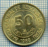 4879 MONEDA - PERU - 50 CENTIMOS - ANUL 1988 -starea care se vede