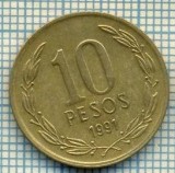 4887 MONEDA - CHILE - 10 PESOS - ANUL 1991 -starea care se vede