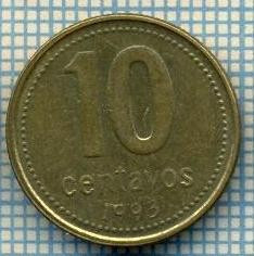 4951 MONEDA - ARGENTINA - 10 CENTAVOS - ANUL 1993 -starea care se vede foto