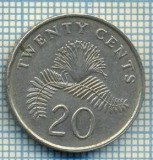 4983 MONEDA - SINGAPORE - 20 CENTS - ANUL 1989 -starea care se vede