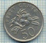 4989 MONEDA - SINGAPORE - 50 CENTS - ANUL 1986 -starea care se vede