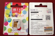 Gevey R Sim Air Decodare iPhone 4s iOS 5 6 7 7.0.4 7.1! VERSIUNE NOUA!!! Am si R Sim 5+ 7+ 8+ 9 PRO! foto