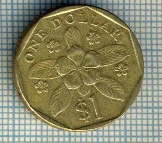 4992 MONEDA - SINGAPORE - 1 DOLLAR - ANUL 1995 -starea care se vede foto