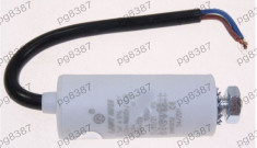 Condensator pornire motor 2,5uF-450V, rezistent la apa - 327131 foto