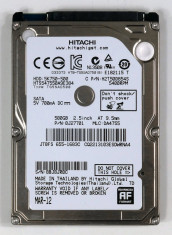 HDD Hitachi 750Gb Laptop 2,5 sata 3 compatibil sata2 resigilate Hitachi Travelstar foto