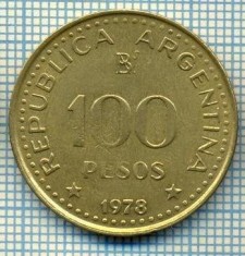 4943 MONEDA - ARGENTINA - 100 PESOS - ANUL 1978 -starea care se vede