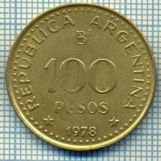 4943 MONEDA - ARGENTINA - 100 PESOS - ANUL 1978 -starea care se vede