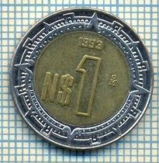 5007 MONEDA - MEXIC - 1 NUEVO PESO - ANUL 1993 -starea care se vede