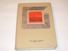 C. MITESCU - REZISTENTA MATERIALELOR foto