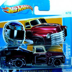 HOT WHEELS-TREASURE HUNT-&amp;#039;55 CHEVY PICK-UP-++2501 LICITATII !! foto