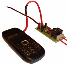 GSM controller ( porneste / opreste alarma - sau orice aparat electric - cu un apel telefonic ) foto