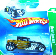 HOT WHEELS -TREASURE HUNT-BONE SHAKER-++2501 LICITATII !! foto