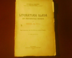 Ecaterina St Piscupescu Literatura slava din Principatele Romane in veacul al XV-lea foto