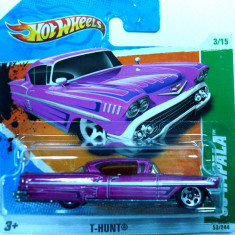 HOT WHEELS-TREASURE HUNT-&amp;#039;58 CHEVY IMPALA-++2501 LICITATII !! foto