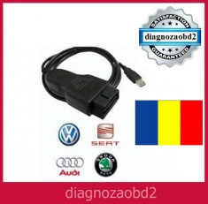 Interfata diagnoza tester VAG COM 14.10 Limba romana - VW Audi Skoda Seat 2014 foto