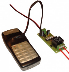 controleaza de la distanta ( porneste / opreste ) orice aparat electric ( switch router placa retea wireless WIFI modul ) prin apel telefonic GSM foto