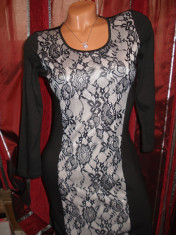 ROCHIE OCAZIE-NEGRU/GRI-DANTELA foto