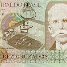 Brazilia 10 centavos 1986 UNC, 10 roni