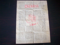 Cazarma,ziar de propaganda comunista,distribuit ilegal in anul 1933.Reducere! foto